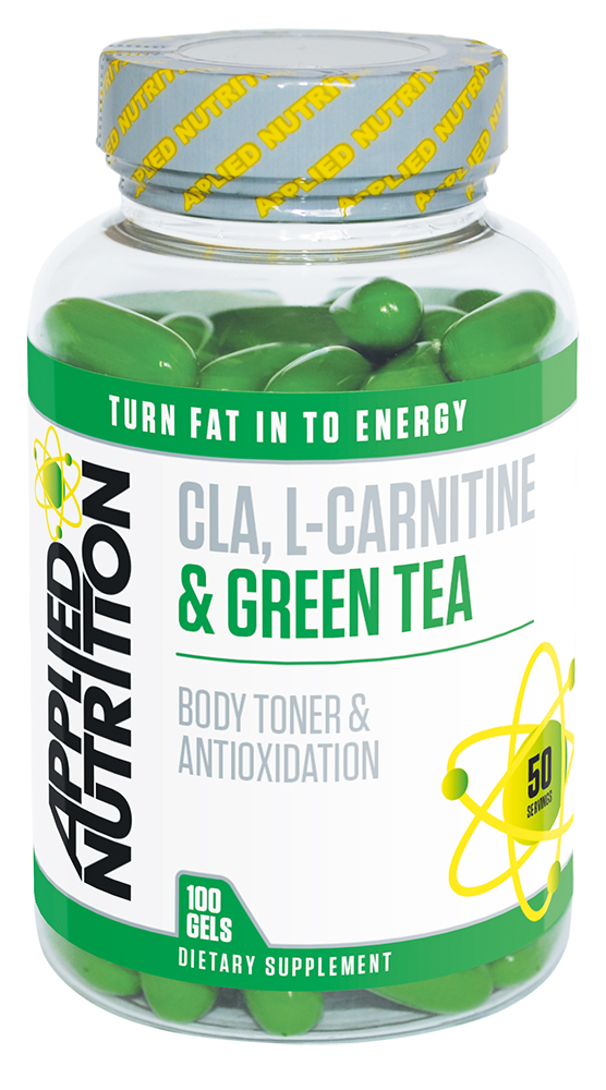 Applied Nutrition CLA LCarnitine & Green Tea 100 softgels