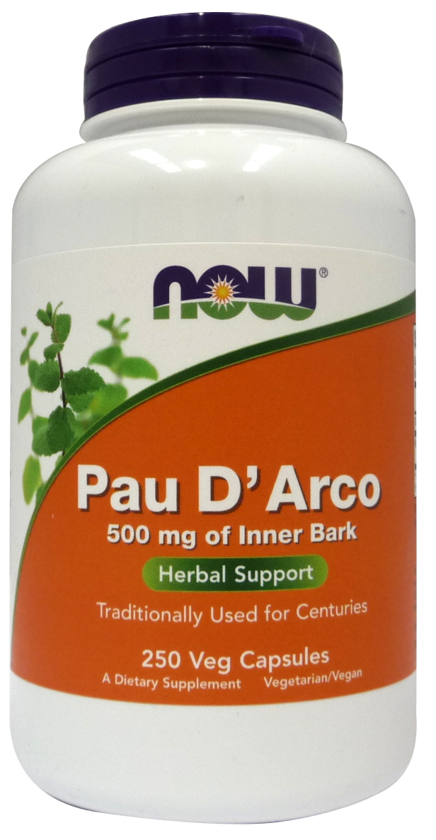 NOW Foods Pau D'Arco - Bodybuilding and Sports Supplements