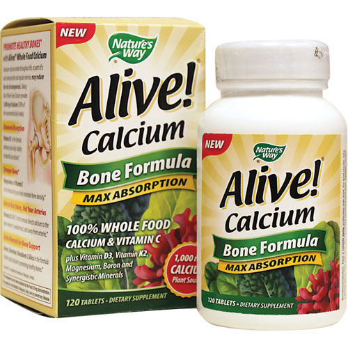 Nature S Way Alive Calcium Bone Formula Max Absorption Tabs Nature S Way Alive Calcium Bone Formula Max Absorption Tabs
