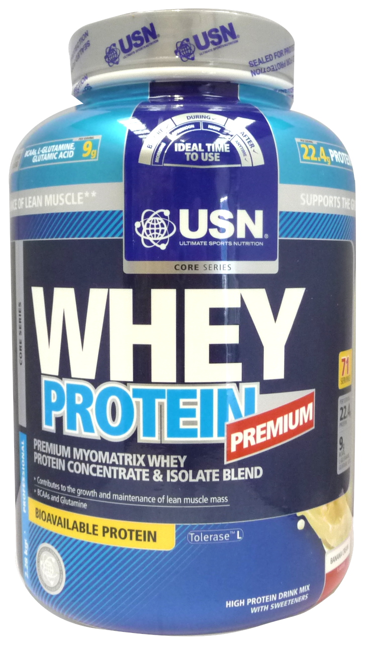 USN 100 Whey Protein Bodybuilding and Sports Supplements