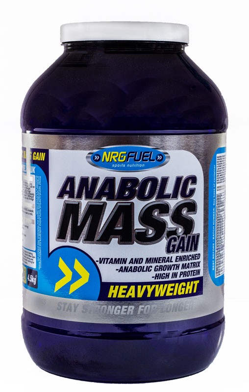 NRGFUEL Anabolic Mass Gain - Bodybuilding and Sports Supplements