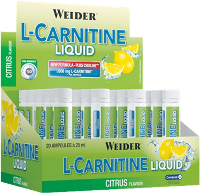 Weider L-Carnitine Liquid - Bodybuilding and Sports Supplements
