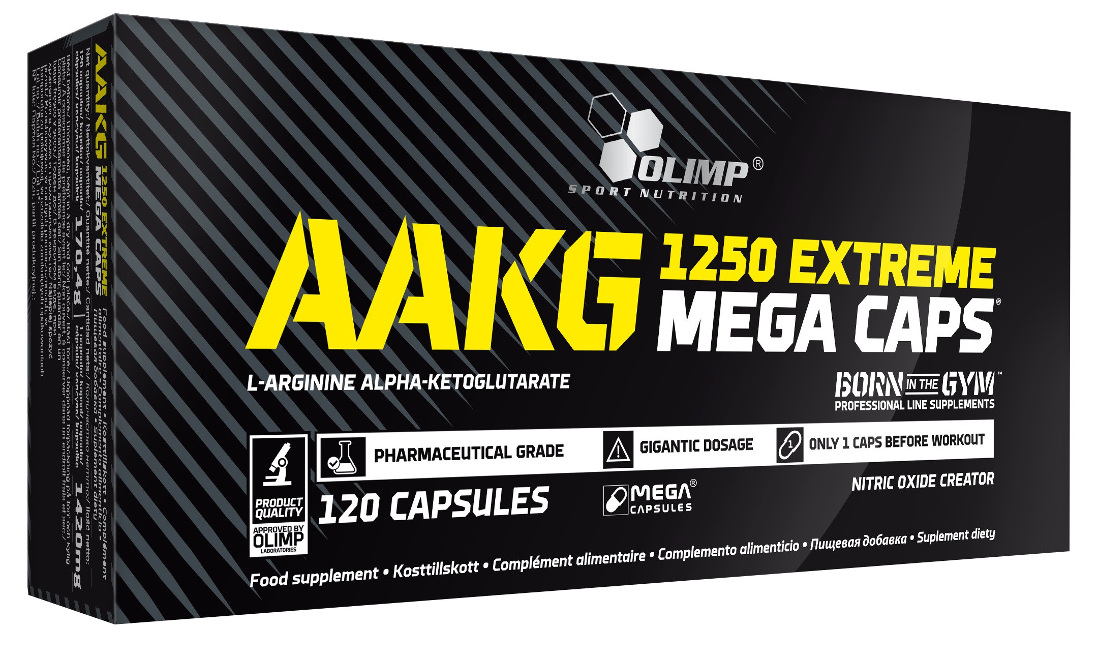 Olimp Nutrition AAKG Extreme Mega Caps - Bodybuilding and Sports ...