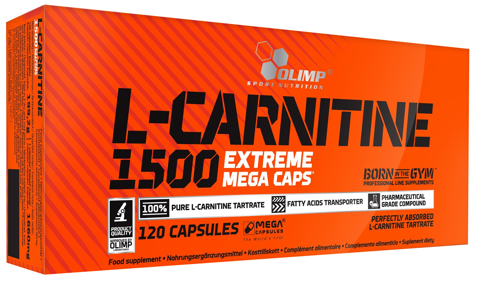 Olimp Supplements LCarnitine 1500 Extreme 120 caps Bodybuilding