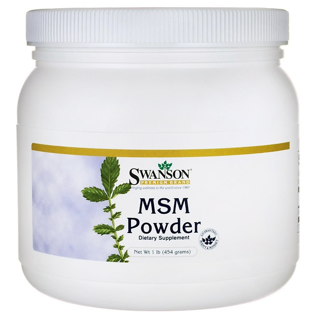 Swanson MSM Methylsulfonylmethane Bodybuilding and Sports Supplements