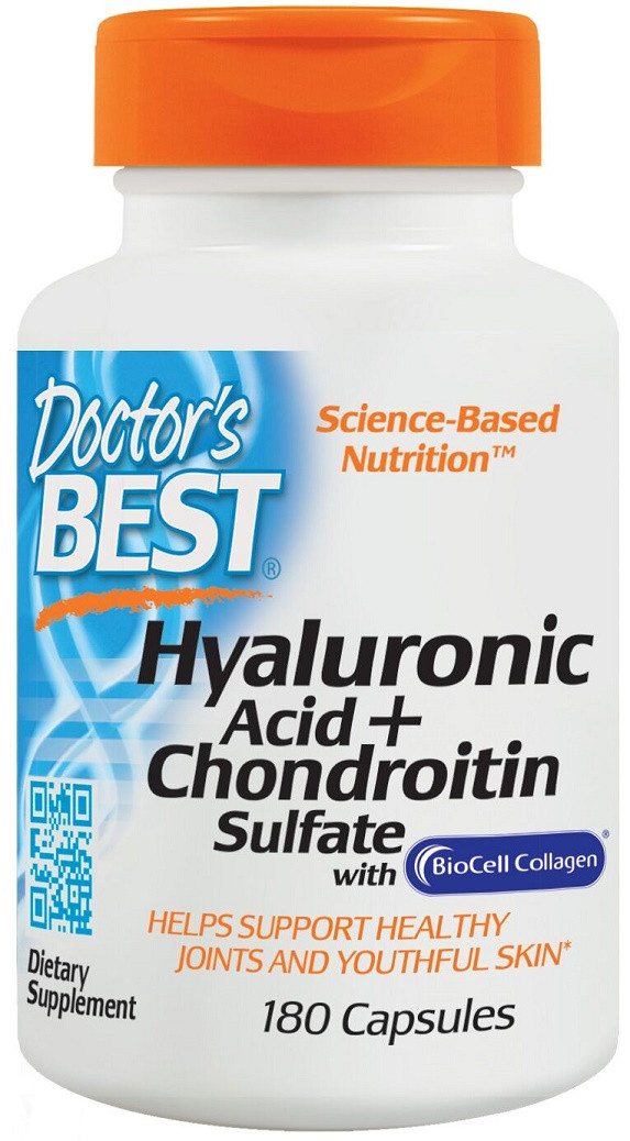 Doctor's Best Hyaluronic Acid + Chondroitin Sulfate with BioCell