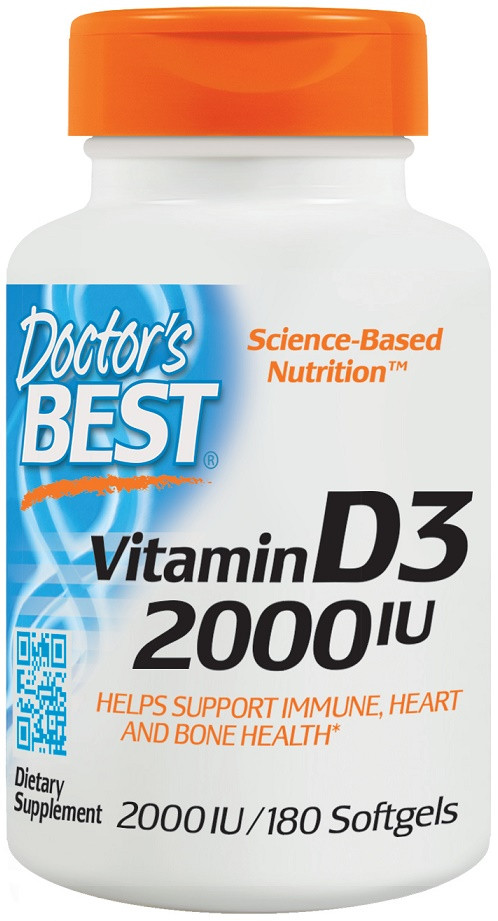 Doctor's Best Vitamin D3 - Bodybuilding and Sports Supplements