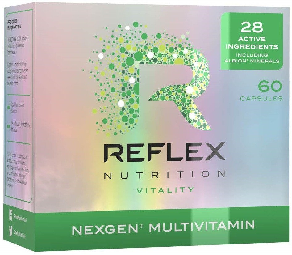 Reflex Nutrition Nexgen Sports Multivitamin - 60 caps