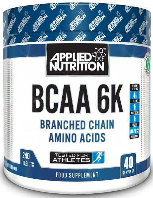 Applied Nutrition BCAA 6K 411 240 tablets Bodybuilding and Sports