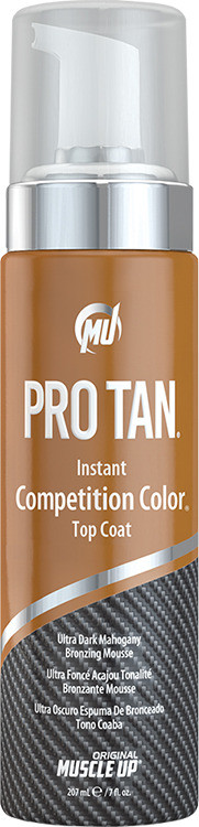 Pro Tan Instant Competition Color Top Coat, (Foam With Applicator