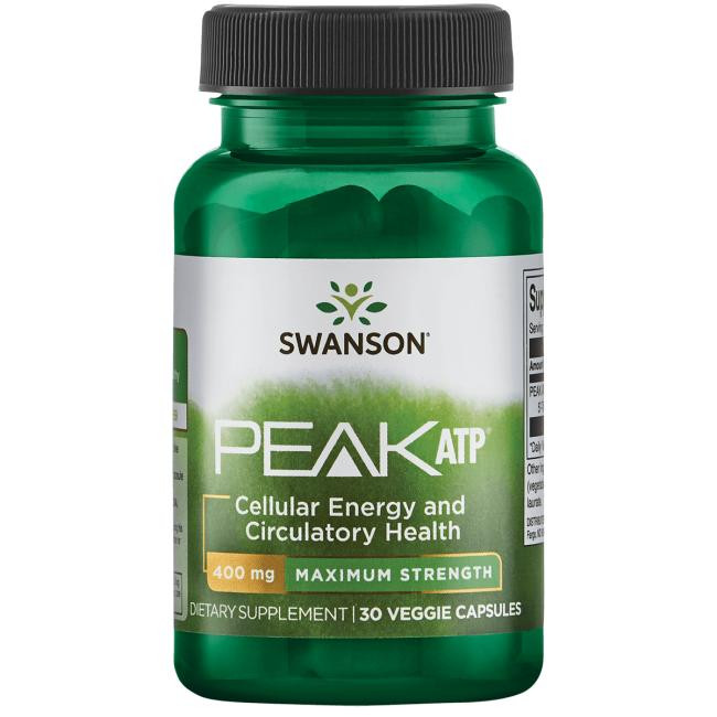 Swanson Peak ATP Maximum Strength 30 vcaps Bodybuilding and Sports