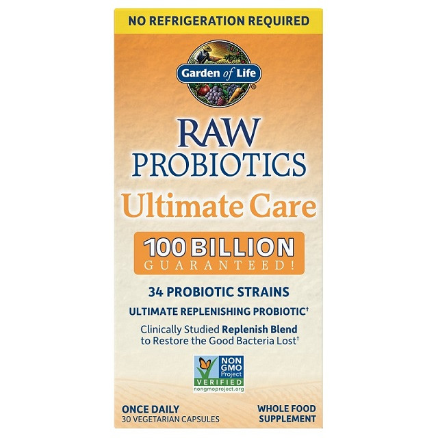 Garden Of Life Raw Probiotics Ultimate Care Shelf Stable 30