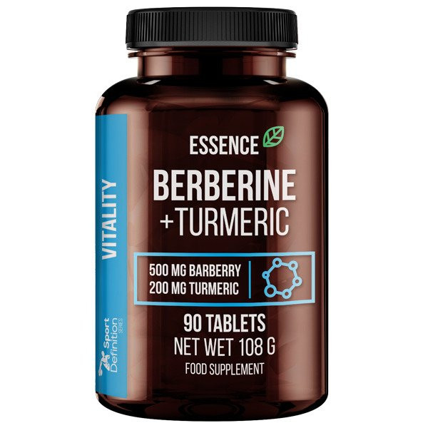 Essence Nutrition Berberine Turmeric 90 Tablets Bodybuilding And Sports Supplements