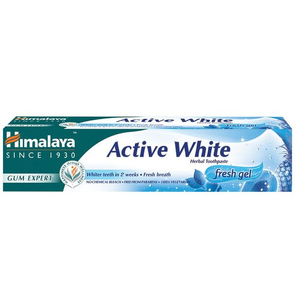 Himalaya Active White Herbal Toothpaste Fresh Gel 75 ml
