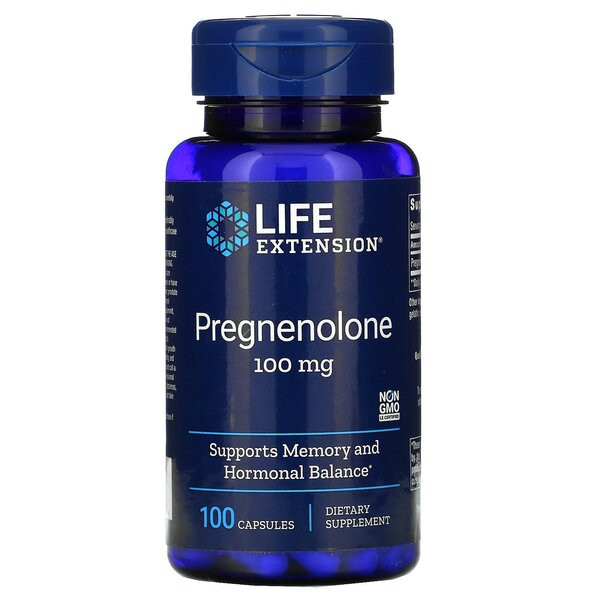 Life Extension Pregnenolone Bodybuilding and Sports Supplements