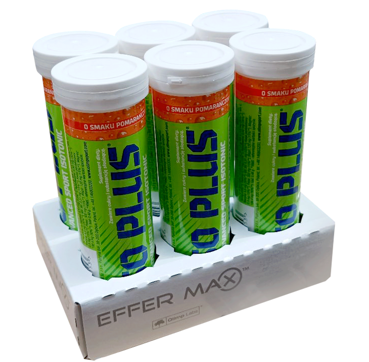 Olimp Nutrition Iso Plus Effervescent, Orange - 6 x 10 tabs ...