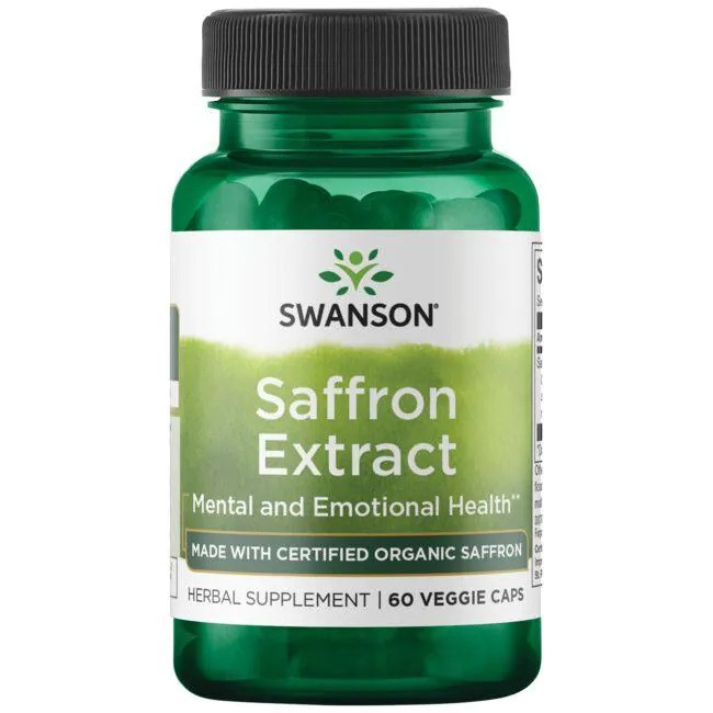 Swanson Saffron Extract 60 vcaps Bodybuilding and Sports Supplements