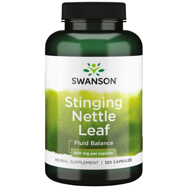 Swanson Stinging Nettle Leaf, 400mg 120 caps Bodybuilding and