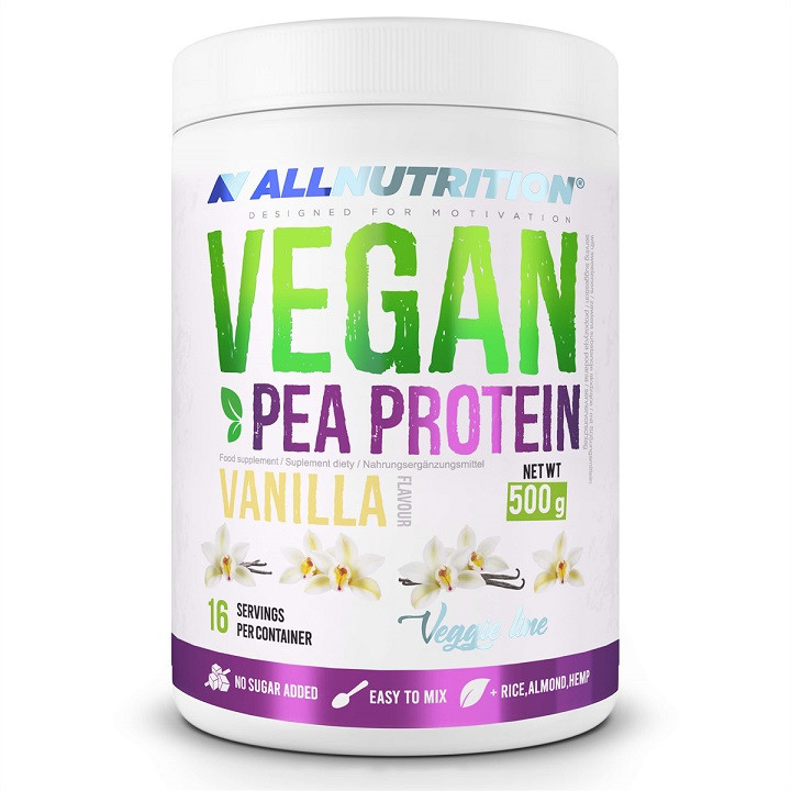 Allnutrition Vegan Pea Protein Bodybuilding and Sports Supplements