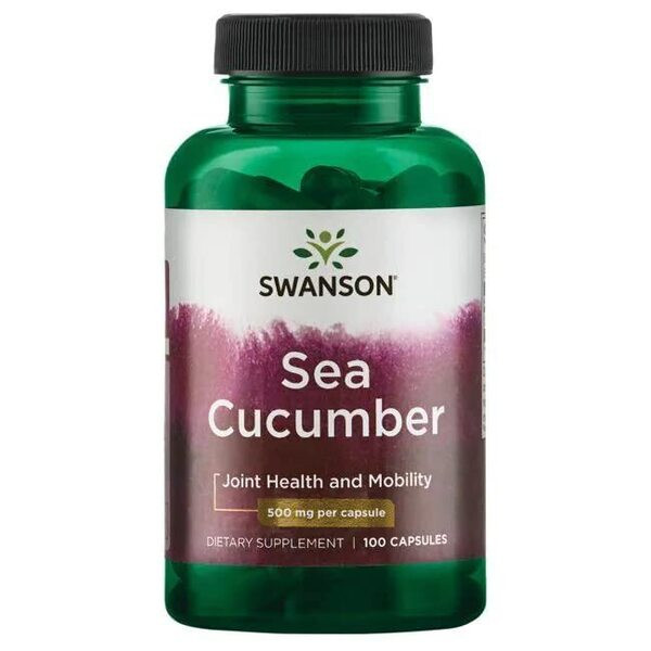 Swanson Sea Cucumber, 500mg 100 caps Bodybuilding and Sports