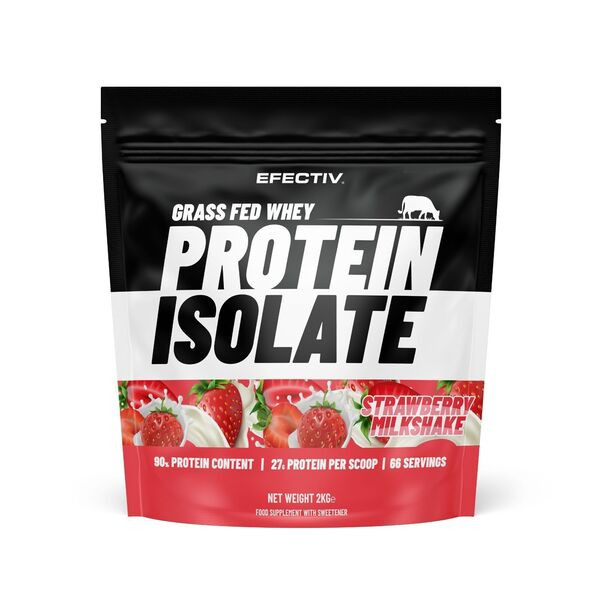 Efectiv Nutrition Grass Fed Whey Protein Isolate - Bodybuilding and ...