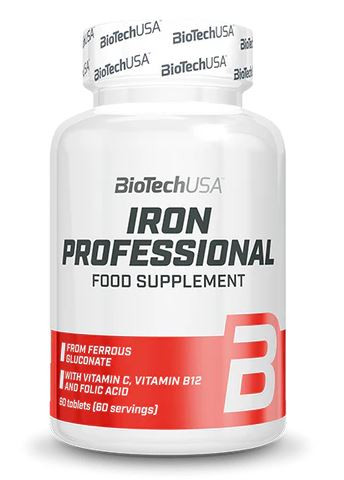 BioTechUSA Iron Professional - 60 tablets - Bodybuilding and Sports ...