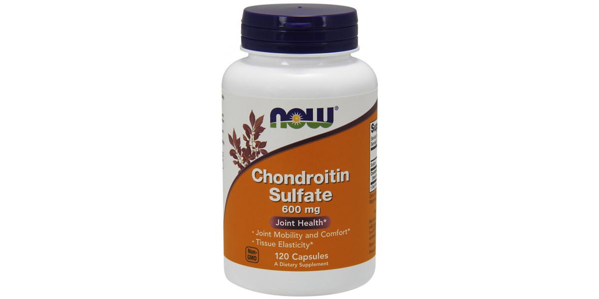 NOW Foods Chondroitin Sulfate, 600mg 120 caps Bodybuilding and