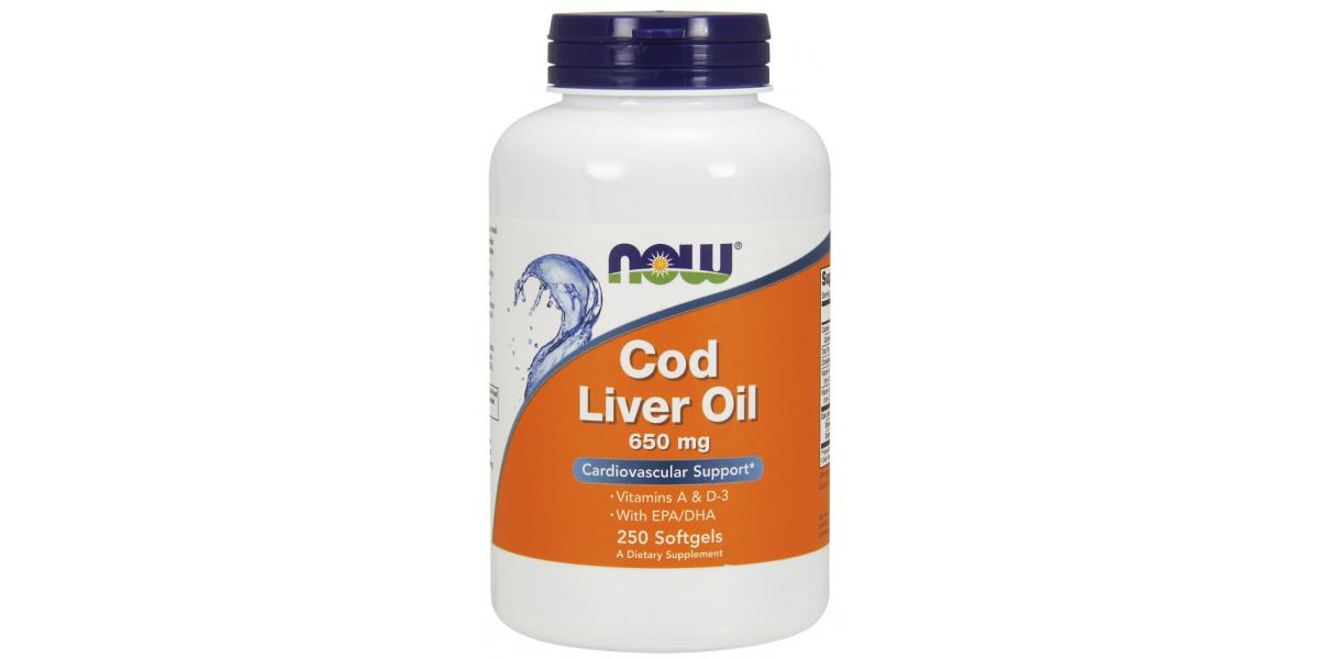 NOW Foods Cod Liver Oil Bodybuilding and Sports Supplements