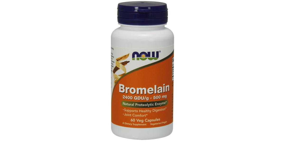 NOW Foods Bromelain Bodybuilding and Sports Supplements