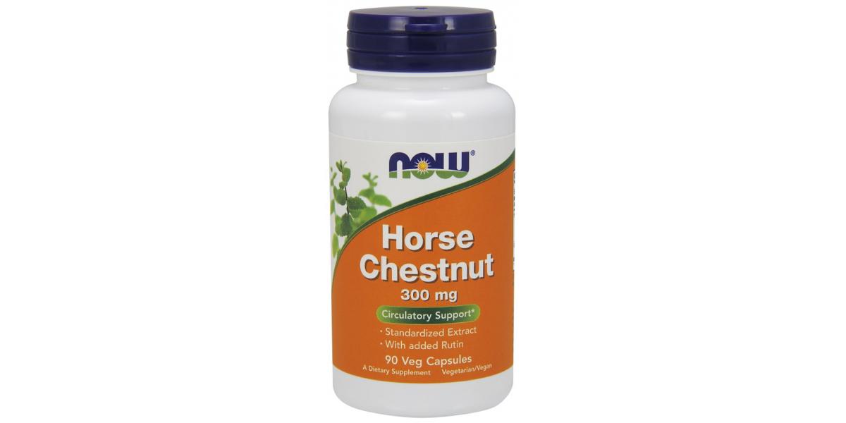 NOW Foods Horse Chestnut, 300mg 90 vcaps Bodybuilding and Sports