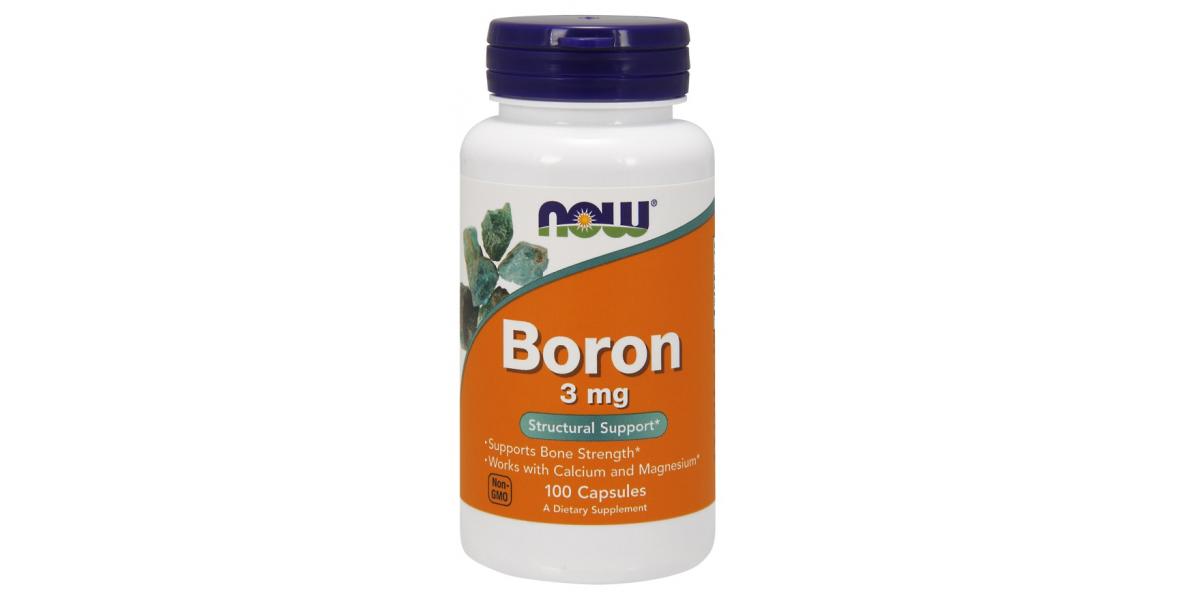 NOW Foods Boron Bodybuilding and Sports Supplements