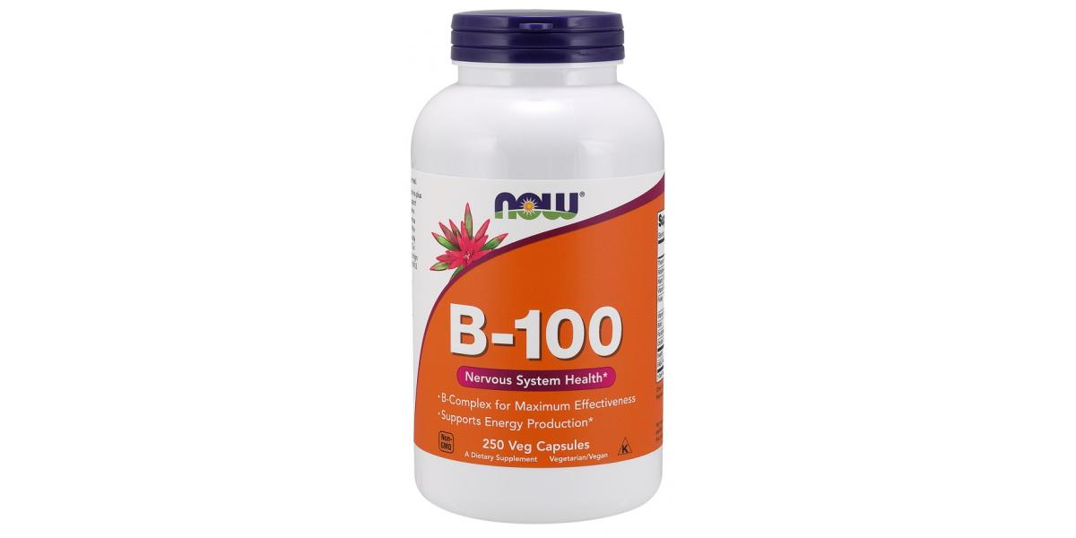 NOW Foods Vitamin B100 Bodybuilding and Sports Supplements