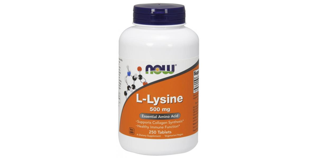 NOW Foods LLysine Bodybuilding and Sports Supplements