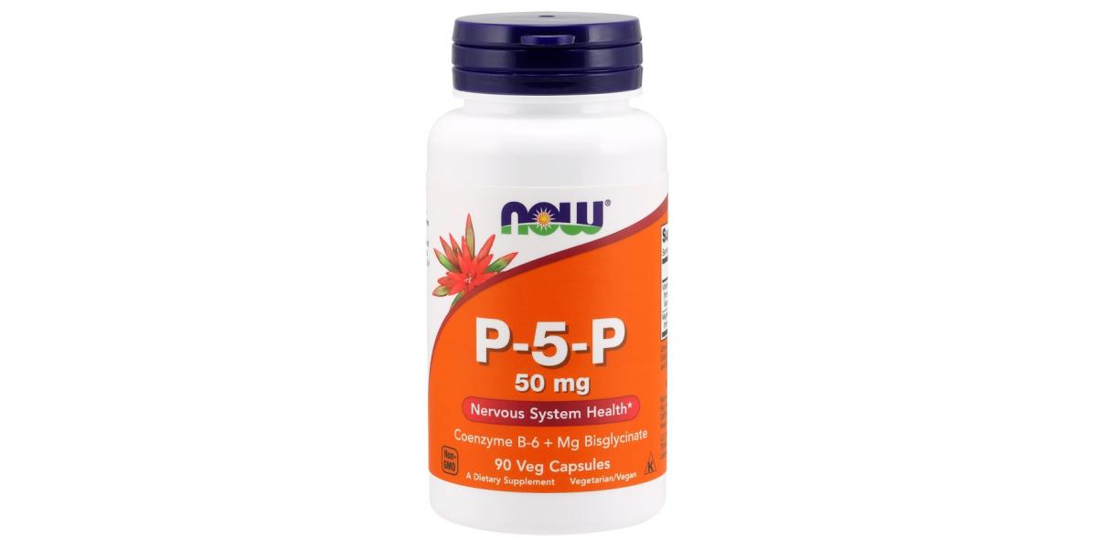 NOW Foods P5P, 50mg 90 vcaps Bodybuilding and Sports Supplements