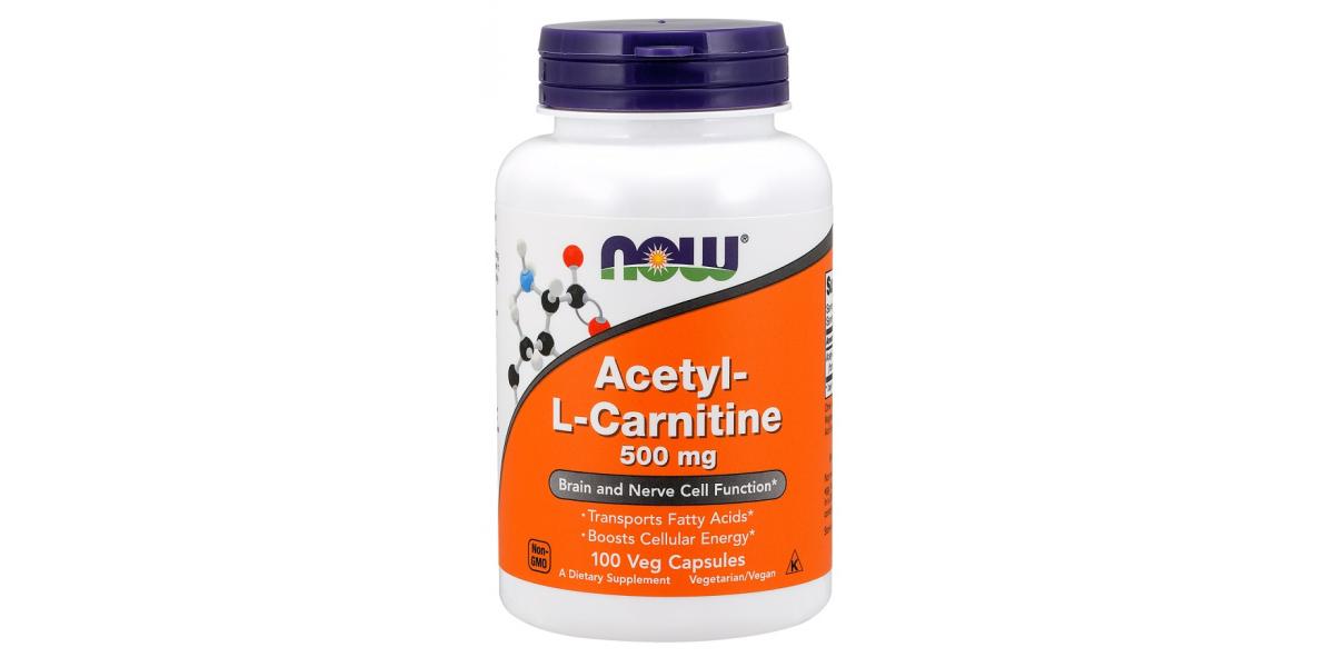 NOW Foods AcetylLCarnitine Bodybuilding and Sports Supplements