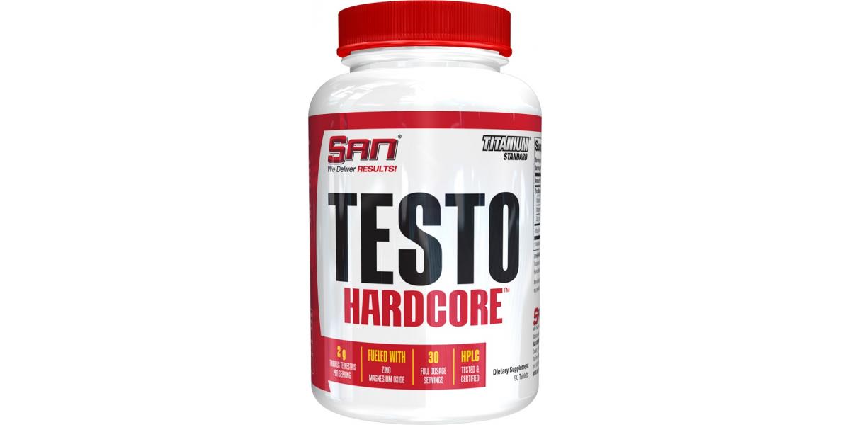 SAN Testo Hardcore 90 tablets Bodybuilding and Sports Supplements