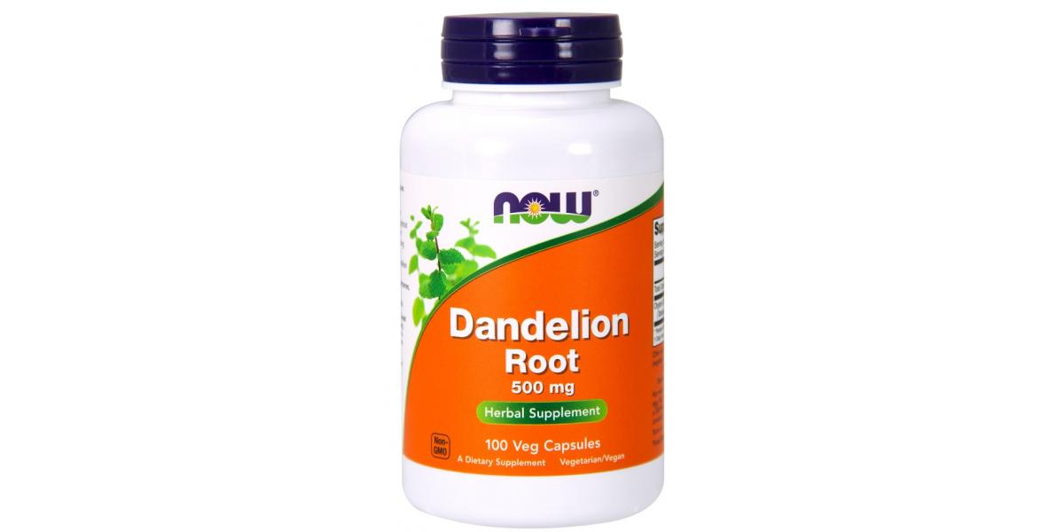 NOW Foods Dandelion Root, 500mg 100 vcaps Bodybuilding and Sports