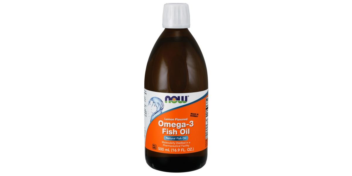 NOW Foods Omega3 Fish Oil Liquid Bodybuilding and Sports Supplements