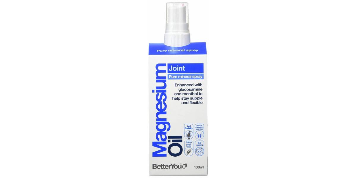 BetterYou Magnesium Oil Joint Spray 100 ml. Bodybuilding and Sports