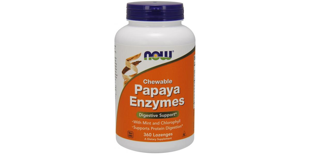 NOW Foods Papaya Enzyme Bodybuilding and Sports Supplements