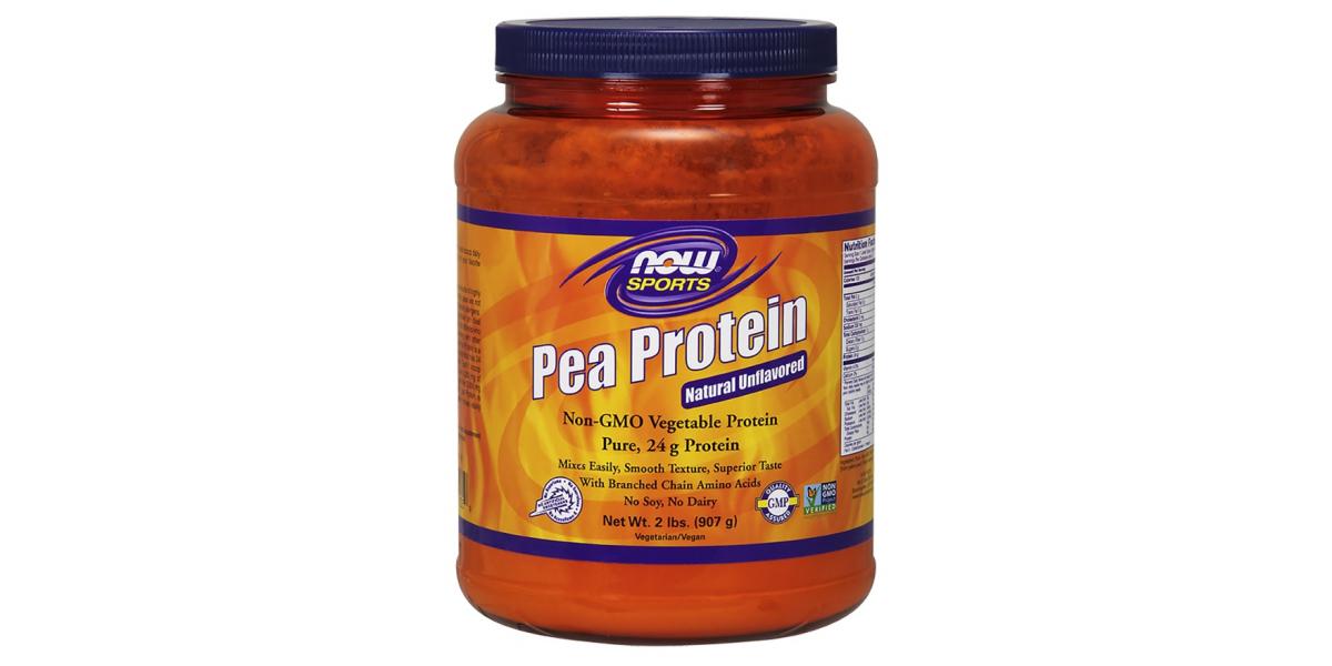 NOW Foods Pea Protein Bodybuilding and Sports Supplements