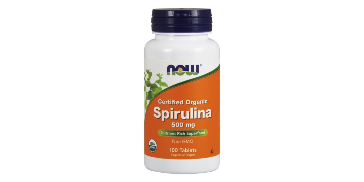 NOW Foods Spirulina Organic Bodybuilding and Sports Supplements
