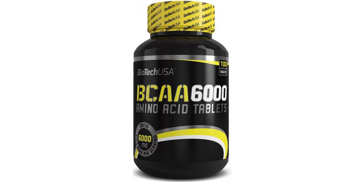 BioTechUSA BCAA 6000 100 tablets Bodybuilding and Sports Supplements