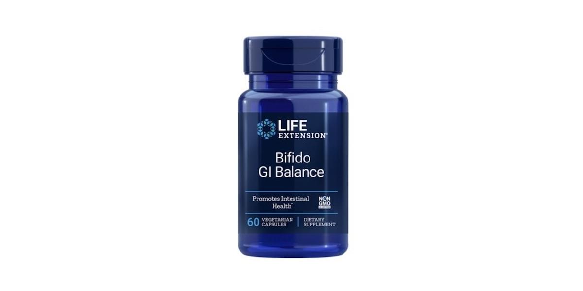 Complément Alimentaire Life Extension Bifido GI Balance - 60 Gélules - Neuf Sous Blister