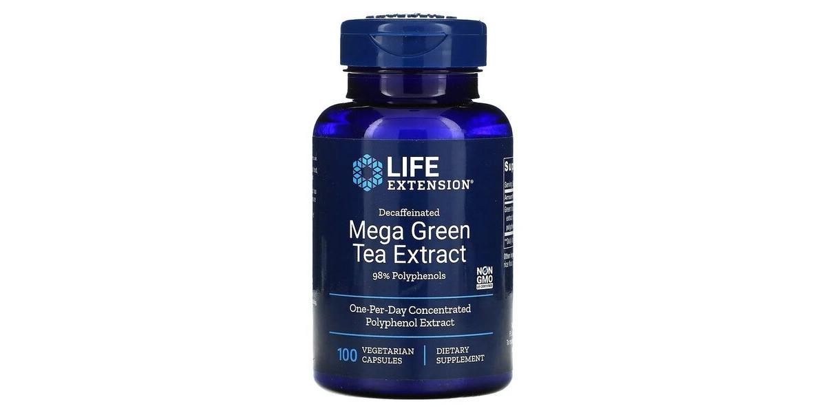 Life Extension Mega Green Tea Extract 100 vcaps Bodybuilding and