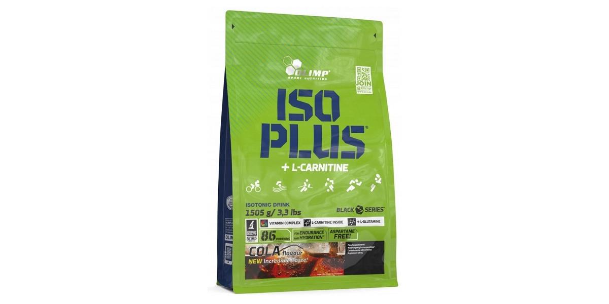 iso plus l carnitine OLIMP Iso Plus + L-Carnitine (35 g, lemon) main image 0