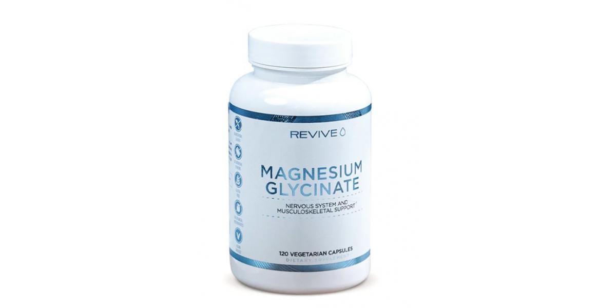 Revive Magnesium Glycinate 120 vcaps Bodybuilding and Sports
