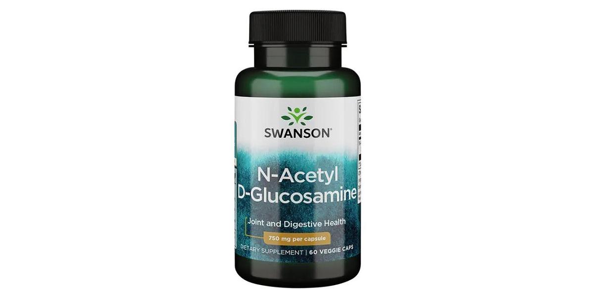 Swanson NAcetyl DGlucosamine, 750mg 60 vcaps Bodybuilding and Sports Supplements