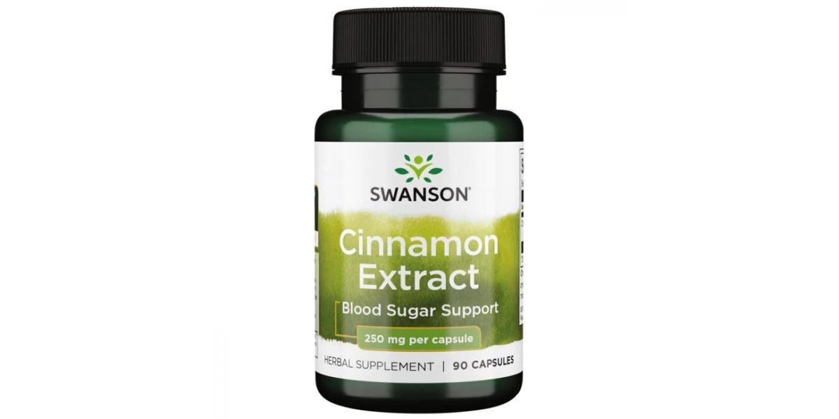 Swanson Cinnamon Extract, 250mg 90 caps Bodybuilding and Sports