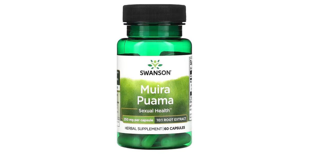 Swanson Muira Puama, 250mg (101) 60 caps Bodybuilding and Sports